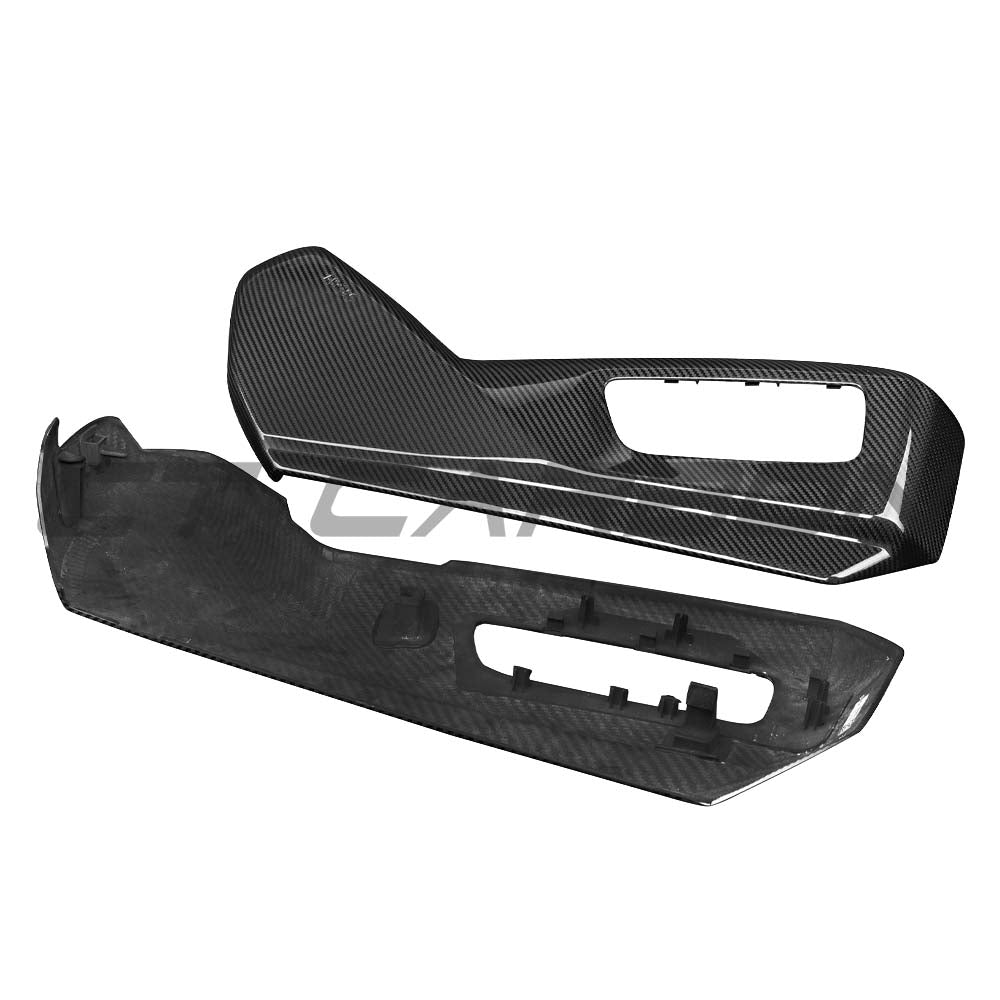 BMW G90/G99 M5 & G60/G61 5 SERIES 2024+ CARBON FIBRE SEAT SIDE COVERS