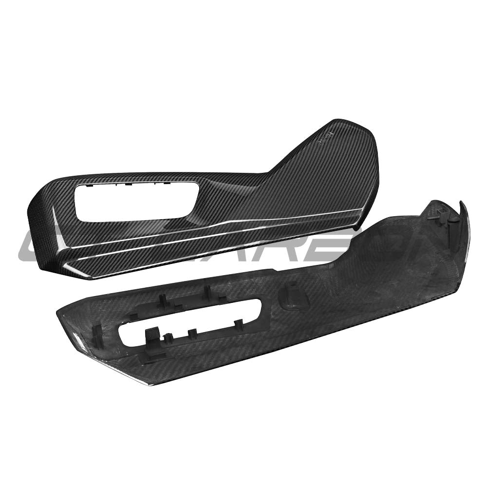 BMW G90/G99 M5 & G60/G61 5 SERIES 2024+ CARBON FIBRE SEAT SIDE COVERS