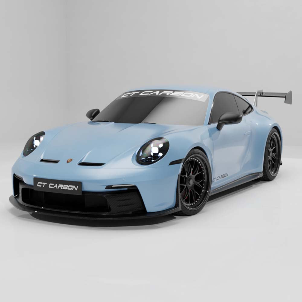 PORSCHE 911 992.1 GT3 & GT3 TOURING 2022-2024 CARBON FIBRE FRONT INTAKE PANEL - CT DESIGN