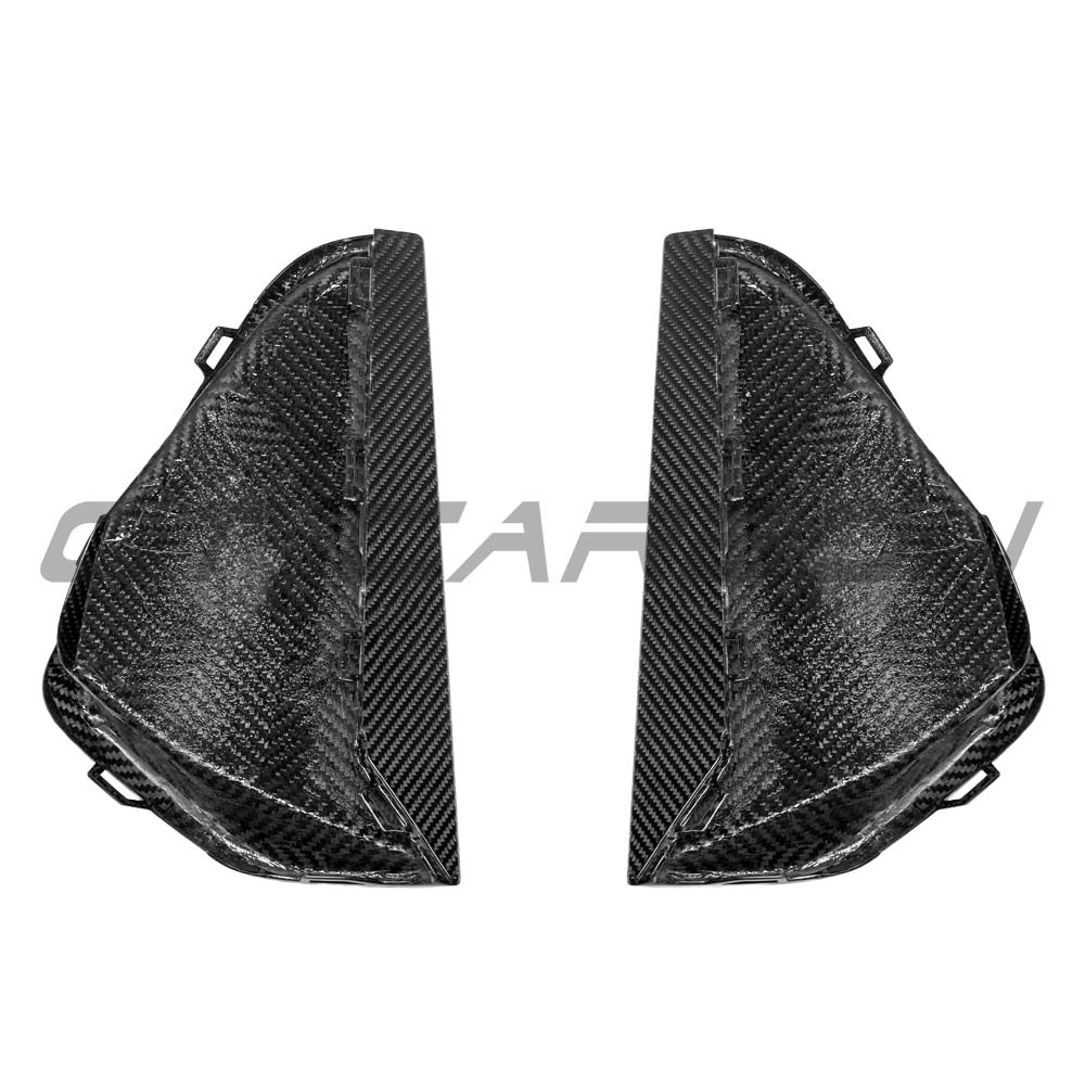 AUDI RS3 8Y FACELIFT 2024+ CARBON FIBRE FRONT BUMPER VENTS