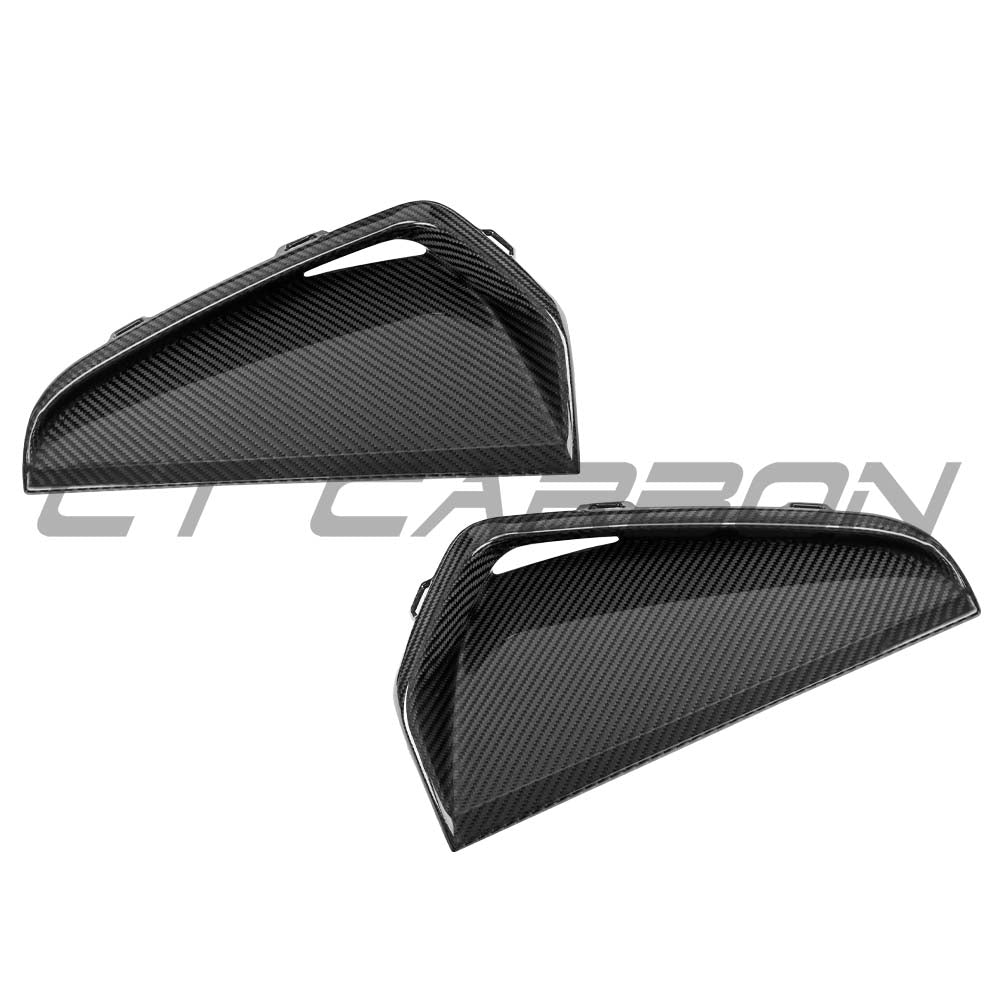 AUDI RS3 8Y FACELIFT 2024+ CARBON FIBRE FRONT BUMPER VENTS