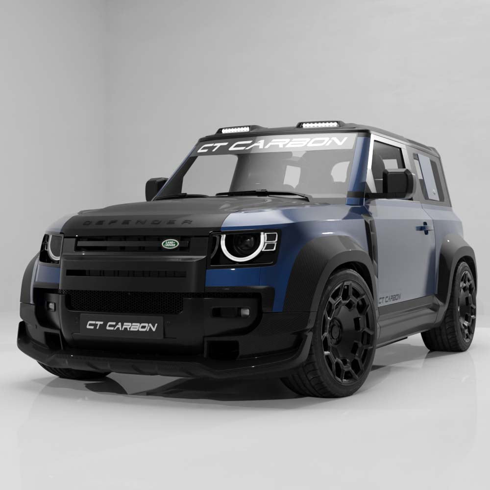 DEFENDER 90 L663 2020+ FULL CARBON FIBRE WIDE ARCH KIT - V2 - CT DESIGN