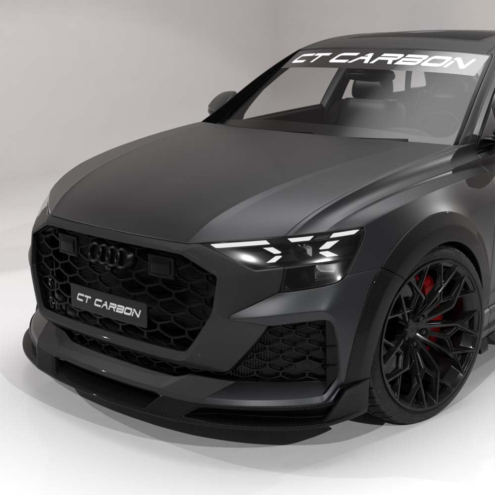AUDI RSQ8 2025+ FACELIFT CARBON FIBRE FRONT VENT TRIM - CT DESIGN