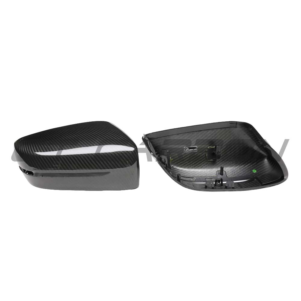BMW G42 2 SERIES 2022+ RHD DRY CARBON FIBRE MIRRORS - V1