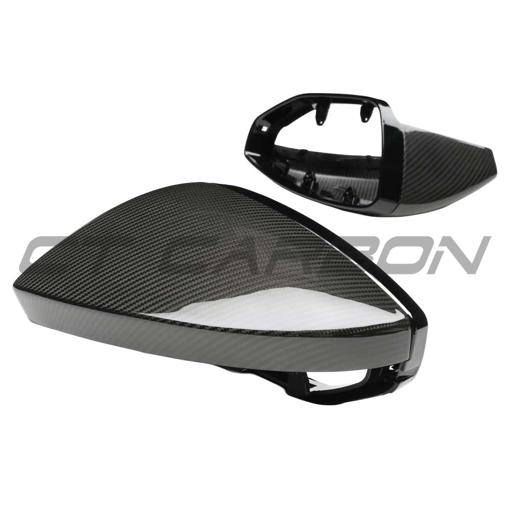AUDI A6/S6/RS6 C8 2015-2025 DRY CARBON FIBRE MIRRORS - LHD