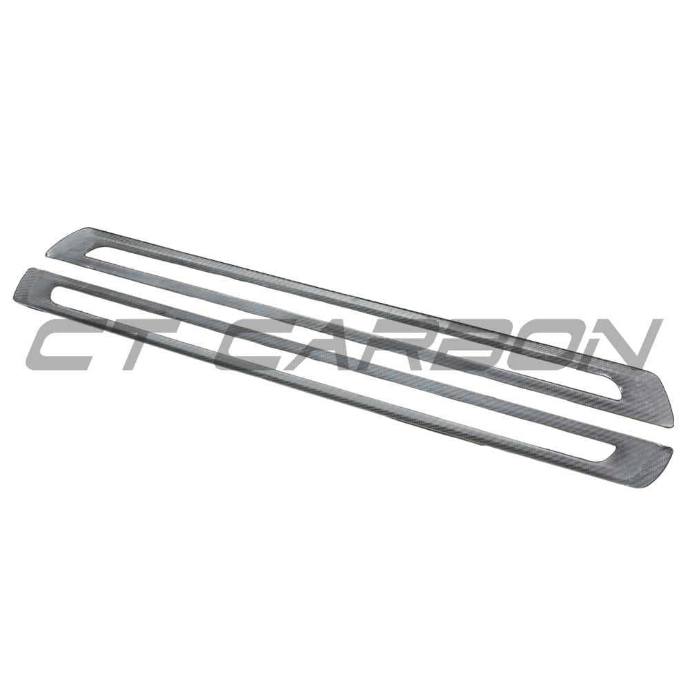 BMW G87 M2 & G42 2 SERIES 2022+ CARBON FIBRE DOOR THRESHOLD COVERS
