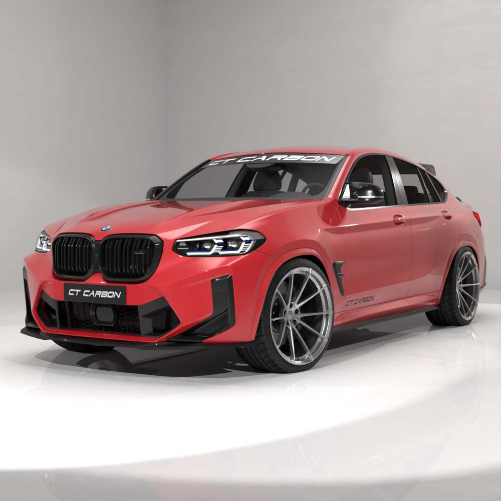 BMW F98 X4M (LCI) 2022-2025 CARBON FIBRE KIT - CT DESIGN