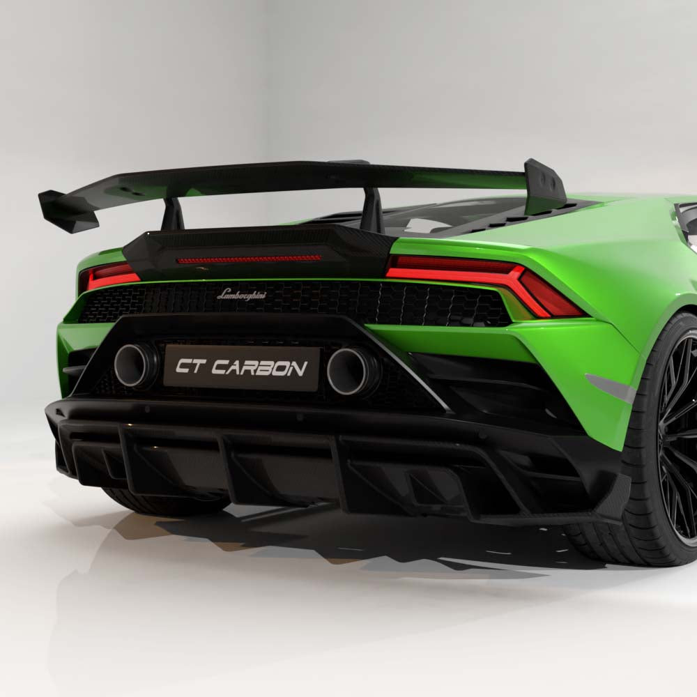 LAMBORGHINI HURACAN EVO (AWD) 2019-2023 CARBON FIBRE KIT - CT DESIGN