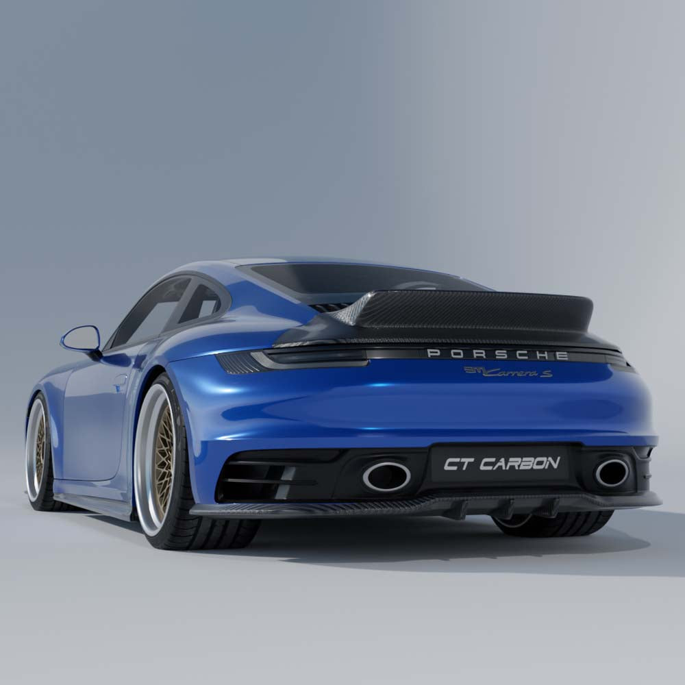 PORSCHE 911 (992.1) CARRERA 2019-2024 CARBON FIBRE KIT - V2 - CT DESIGN