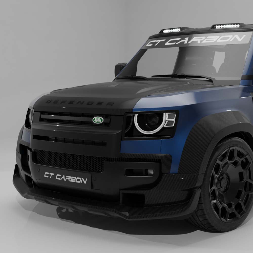 DEFENDER 90 L663 2020+ FULL CARBON FIBRE WIDE ARCH KIT - V2 - CT DESIGN
