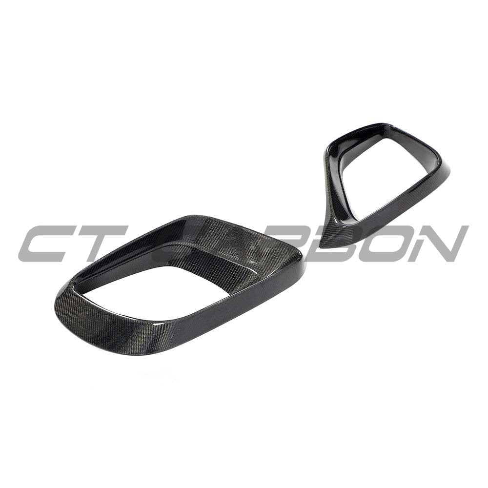 MERCEDES E-CLASS W213/S213 E63 AMG 2016-2020 CARBON FIBRE FRONT BUMPER AIR INTAKES