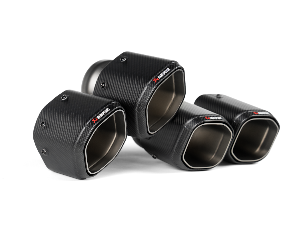 BMW M5 (G90 / G99) | Akrapovic | Tail Pipe Set (Carbon) Hexagonal