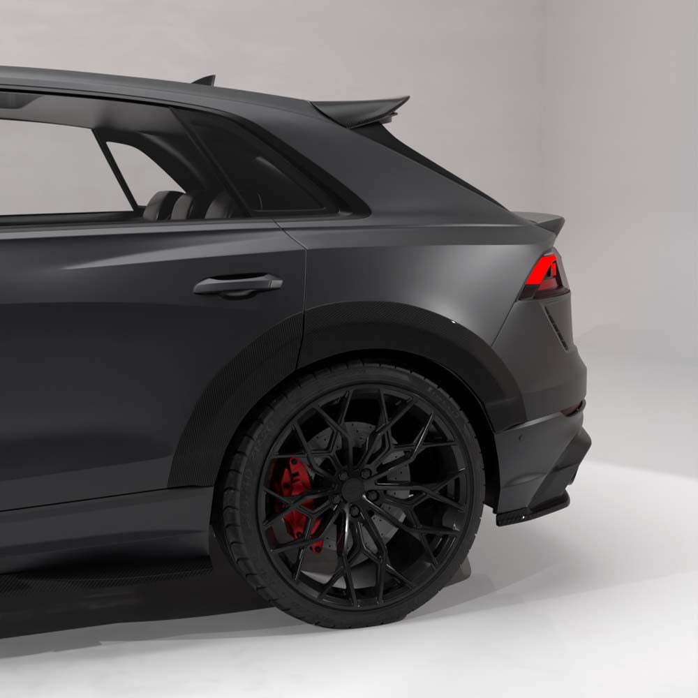 AUDI RSQ8 2025+ FACELIFT CARBON FIBRE ARCH EXTENSIONS - CT DESIGN