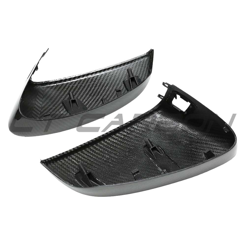 AUDI A3/S3/RS3 8Y 2022+ CARBON FIBRE MIRROR COVERS WITH LANE ASSIST - RHD