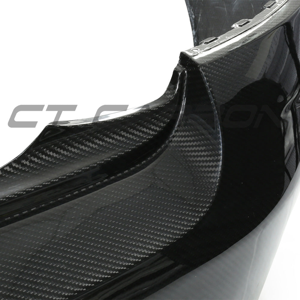 BMW F87 M2/M2C CARBON PRE-PREG FIBRE REAR BUMPER