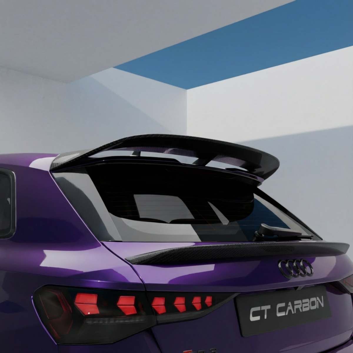 AUDI A3/S3/RS3 8Y SPORTBACK FULL CARBON FIBRE KIT - V4 - CT DESIGN