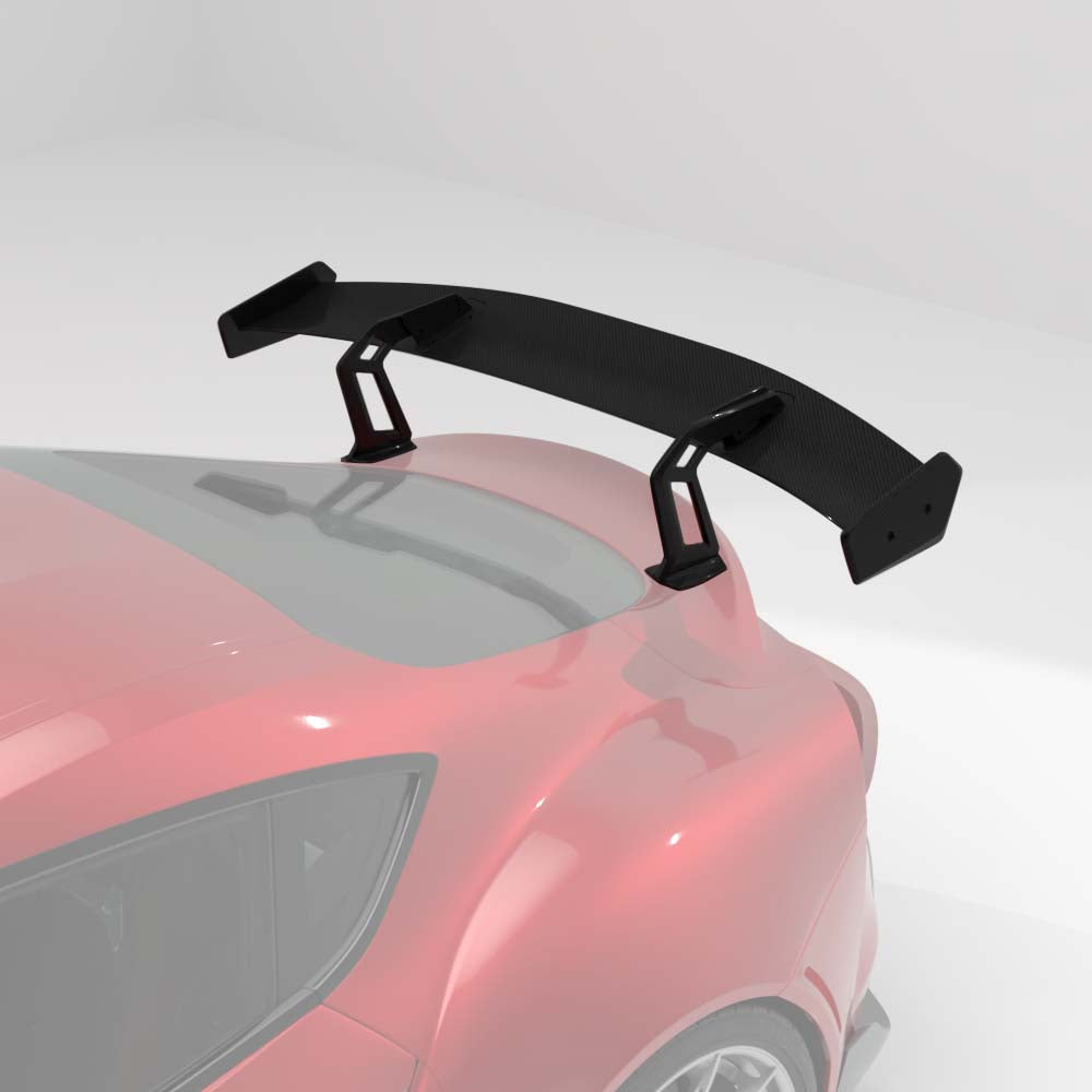 TOYOTA SUPRA A90 2019+ CARBON FIBRE SWAN NECK WING - CT DESIGN