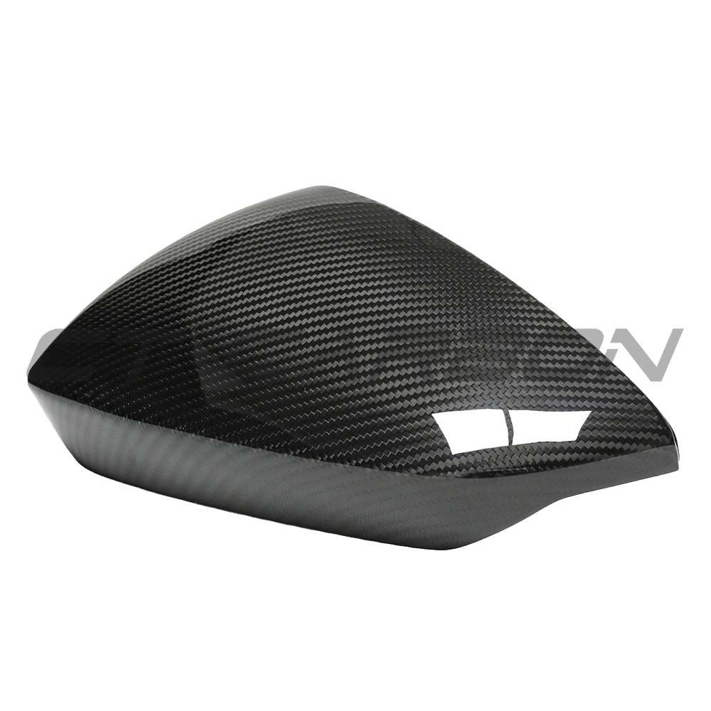 AUDI A3/S3/RS3 8Y 2022+ CARBON FIBRE MIRRORS WITH LANE ASSIST - LHD