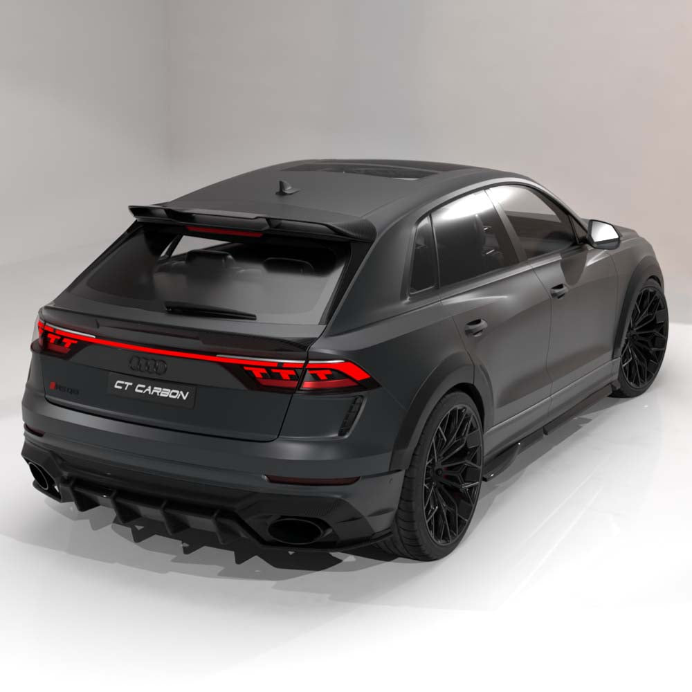 AUDI RSQ8 2025+ FACELIFT CARBON FIBRE ARCH EXTENSIONS - CT DESIGN