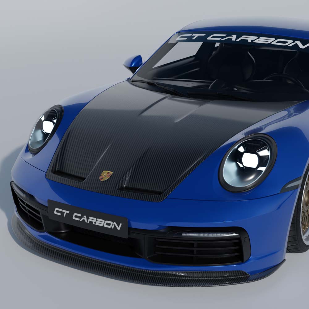 PORSCHE 911 (992.1) CARRERA 2019-2024 CARBON FIBRE BONNET/HOOD