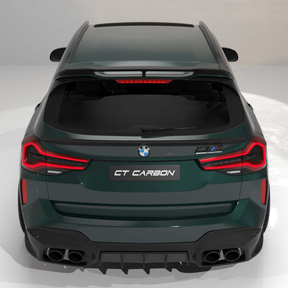 BMW G01 X3/G08 IX3/F97 X3M 2019+ CARBON FIBRE MIDDLE SPOILER - CT DESIGN