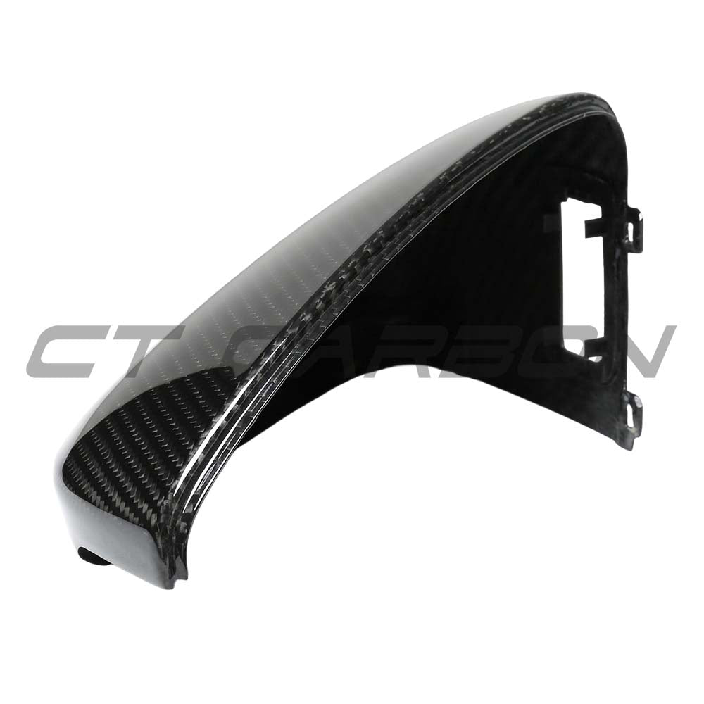 AUDI A3/S3/RS3 8Y 2022+ CARBON FIBRE MIRROR COVERS WITH LANE ASSIST - RHD