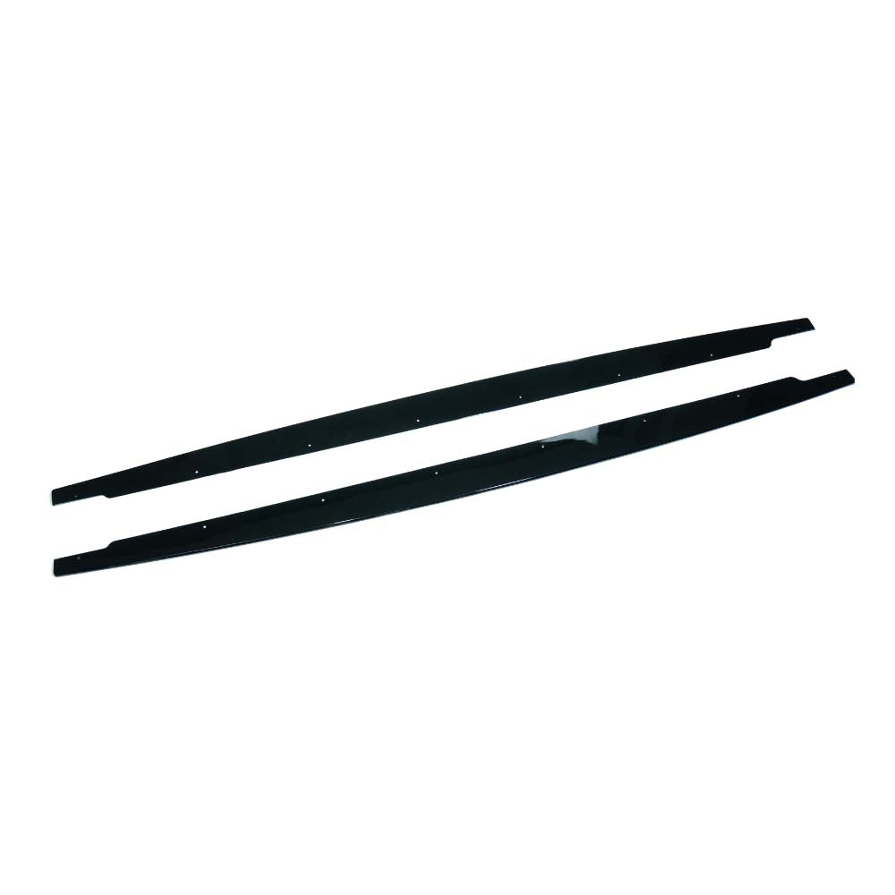 BMW M3 E90 2006-2013 GLOSS BLACK SIDE SKIRTS - V2