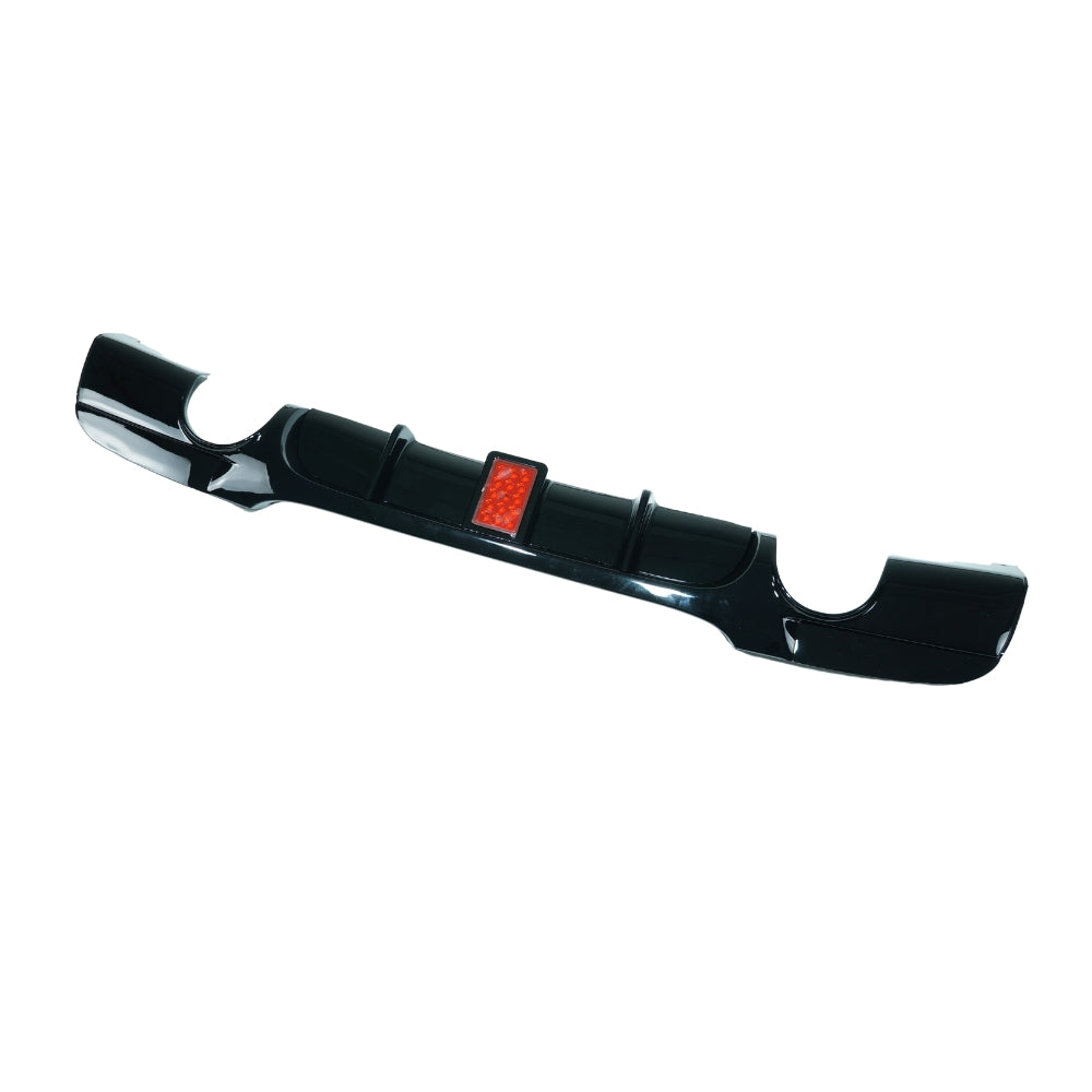 BMW 3 SERIES E90/E91 2004-2012 GLOSS BLACK LED DIFFUSER - DUAL EXIT