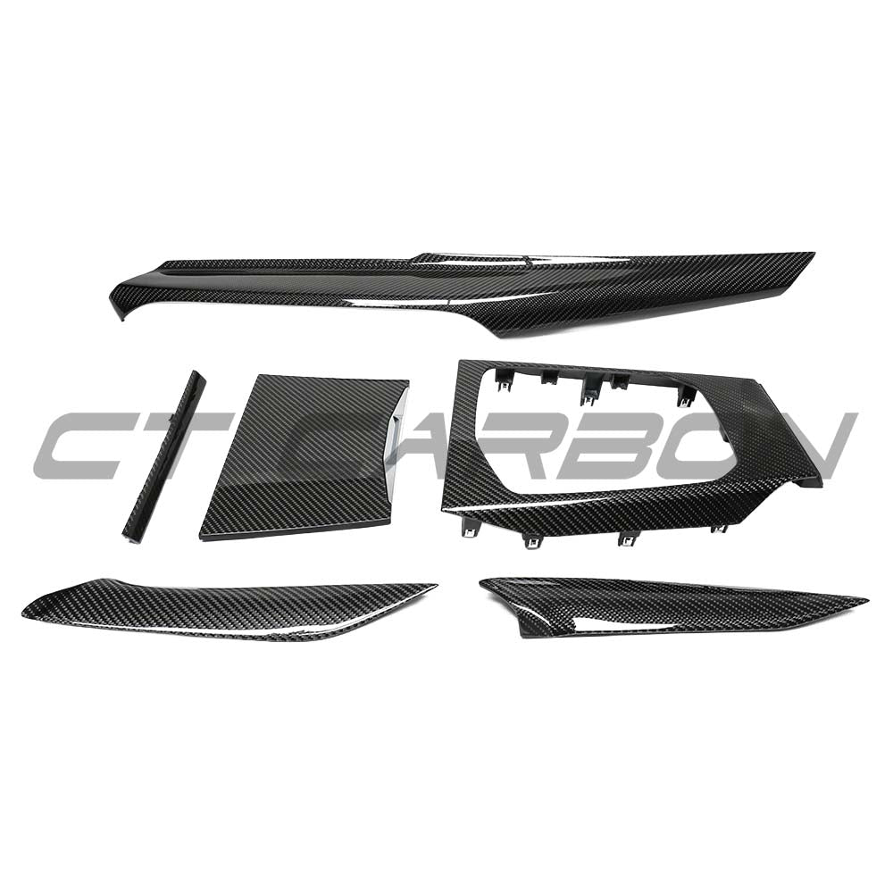 BMW GXX 2025+ LCI CARBON FIBRE CENTER CONSOLE TRIM - LHD