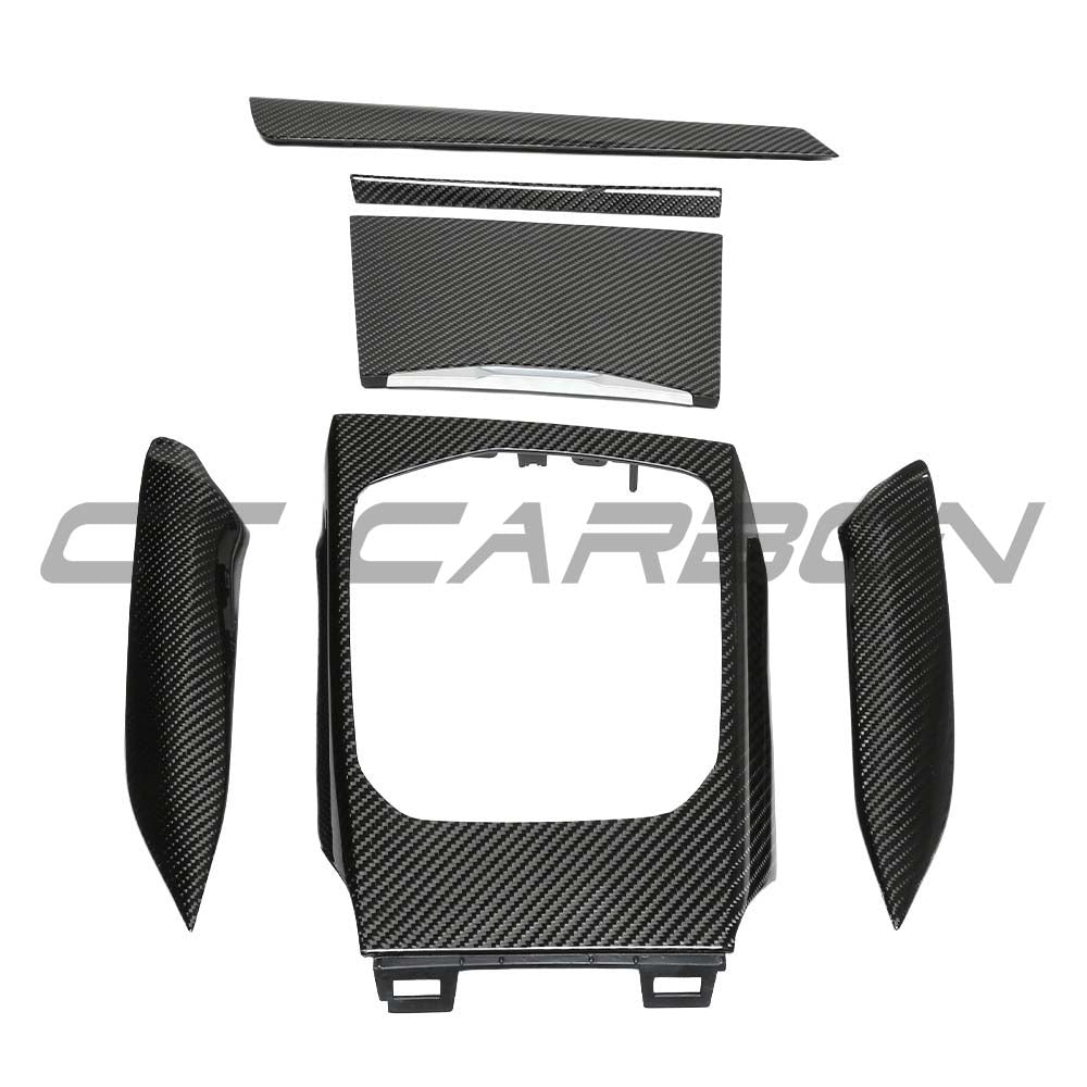 BMW GXX 2020-2021 CARBON FIBRE CENTER CONSOLE TRIM - LHD