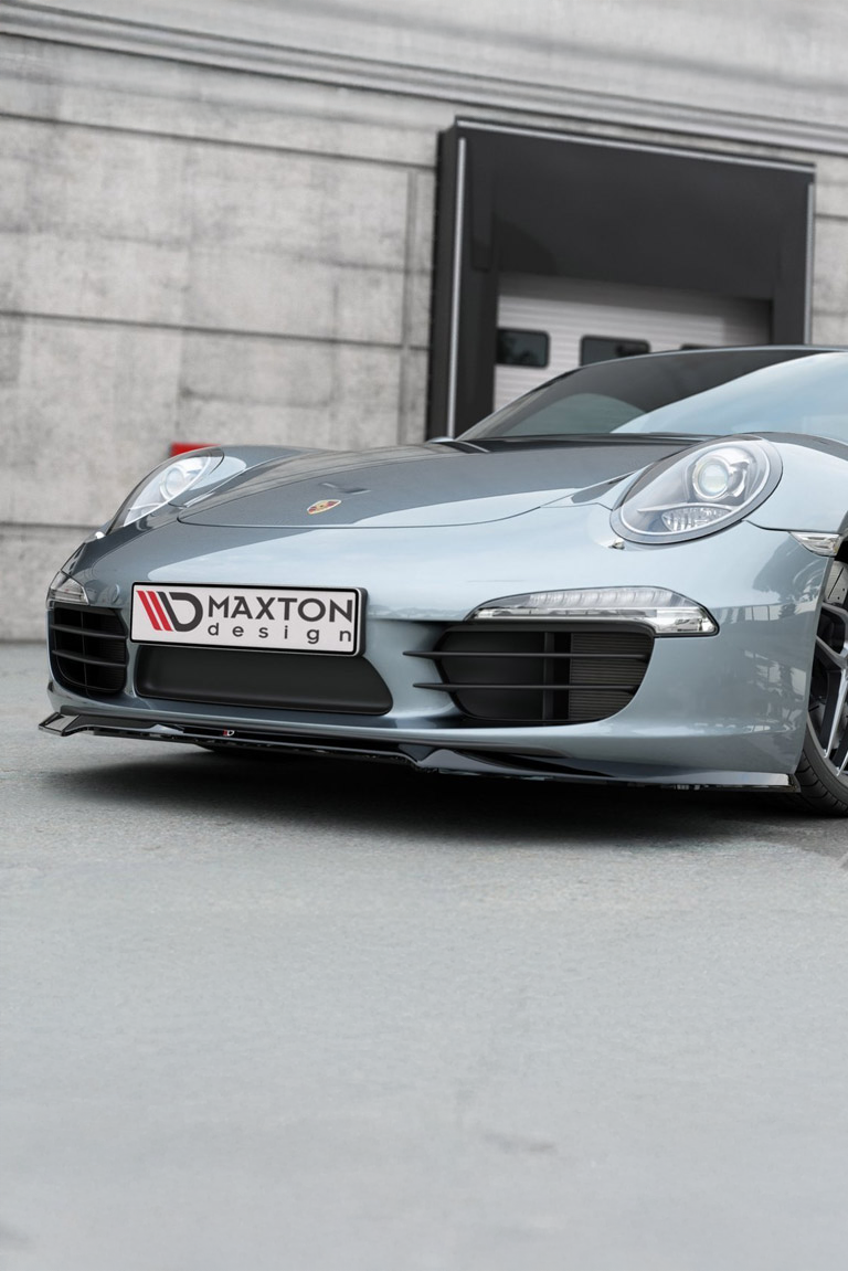 Porsche 911 991.1 Maxton Design Front Splitter
