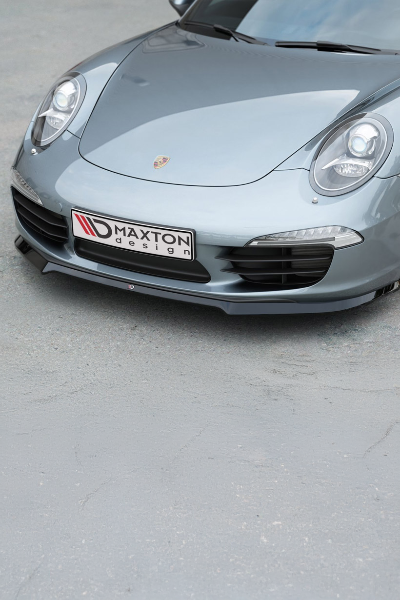 Porsche 911 991.1 Maxton Design Front Splitter