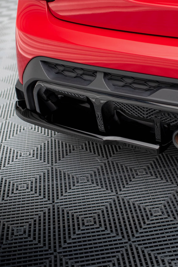Mini F56 JCW LCI Maxton Design Rear Side Splitters