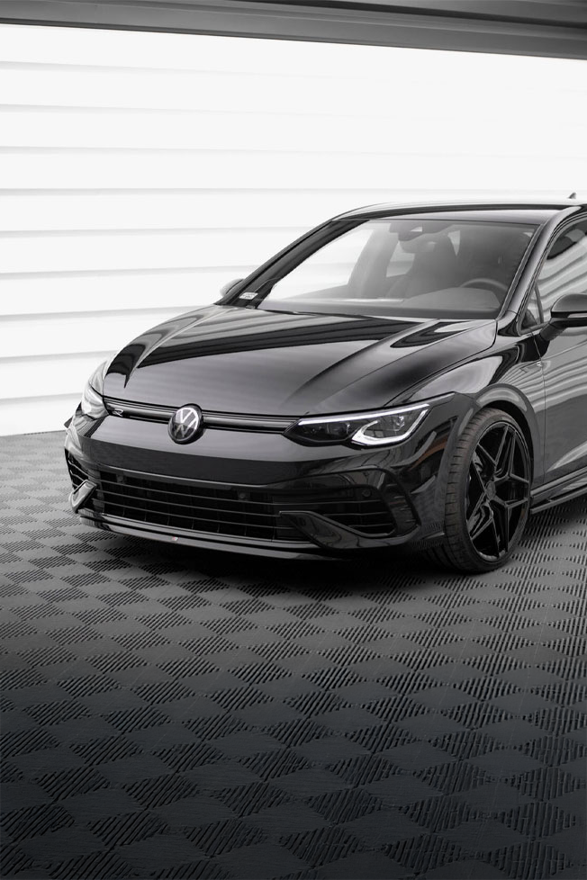 Golf R MK8 Maxton Design Front Splitter
