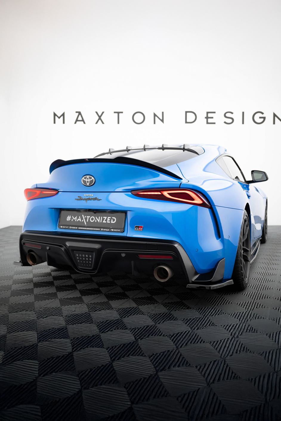 Toyota A90 Supra Maxton Design Spoiler Cap