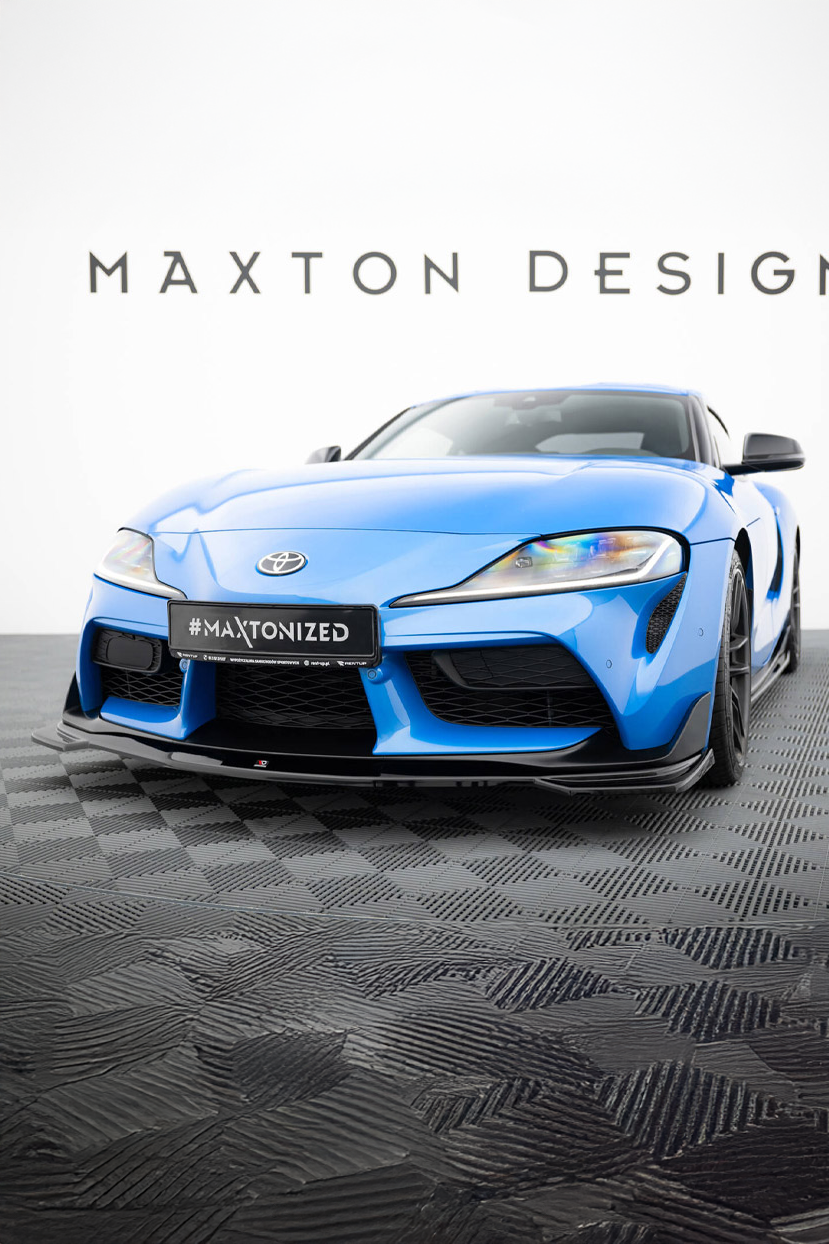 Toyota A90 Supra Maxton Design Front Splitter