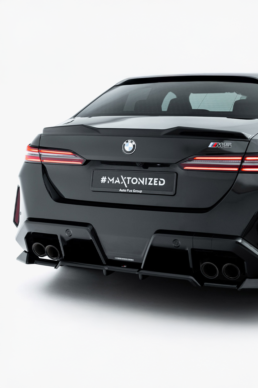 BMW M5 G90 Maxton Design Rear Diffuser (Vertical Bars)