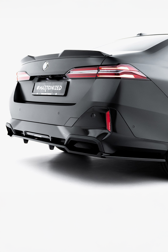 BMW 5 Series G60 i5 Maxton Design Rear Diffuser (Vertical Bars)