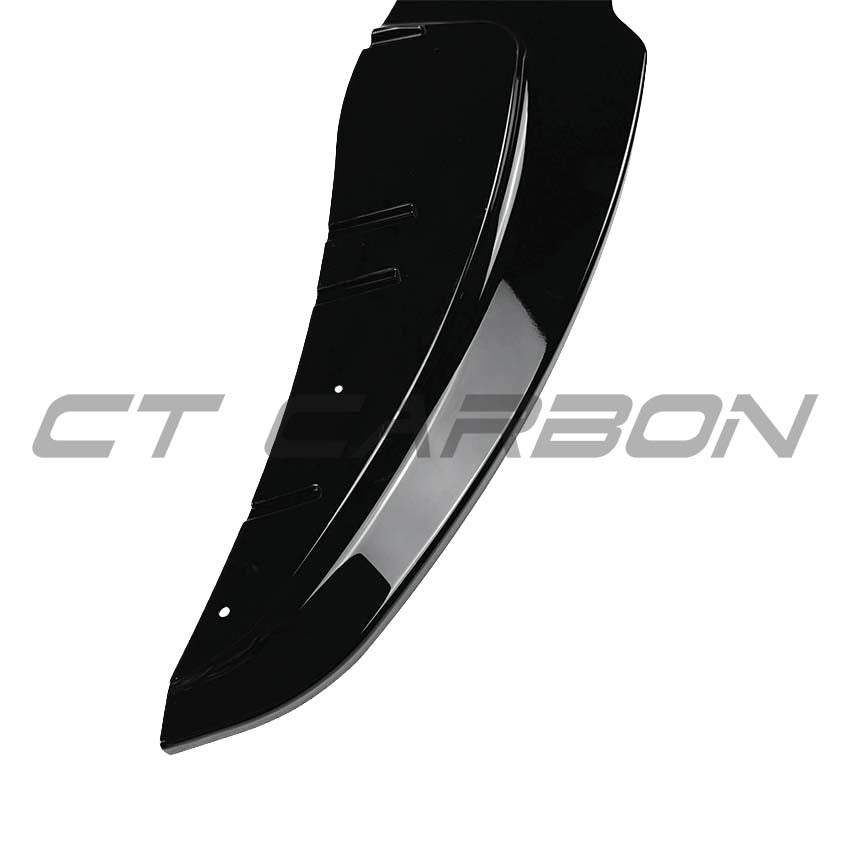 BMW 1 SERIES (E81/E82/E87/E88) 2004-2013 GLOSS BLACK SPLITTER