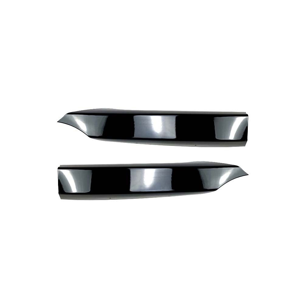 BMW E82/E88 1 SERIES 2007-2013 GLOSS BLACK SPLITTER CORNERS