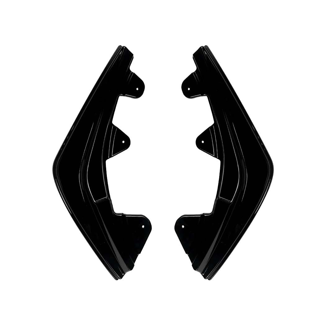 BMW F20/F21 1 SERIES LCI 2015-2019 GLOSS BLACK REAR BUMPER CORNERS