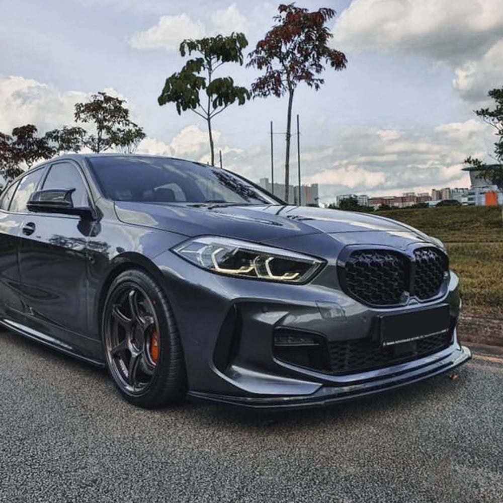 BMW F40 1 SERIES 2019-2024 GLOSS BLACK SPLITTER
