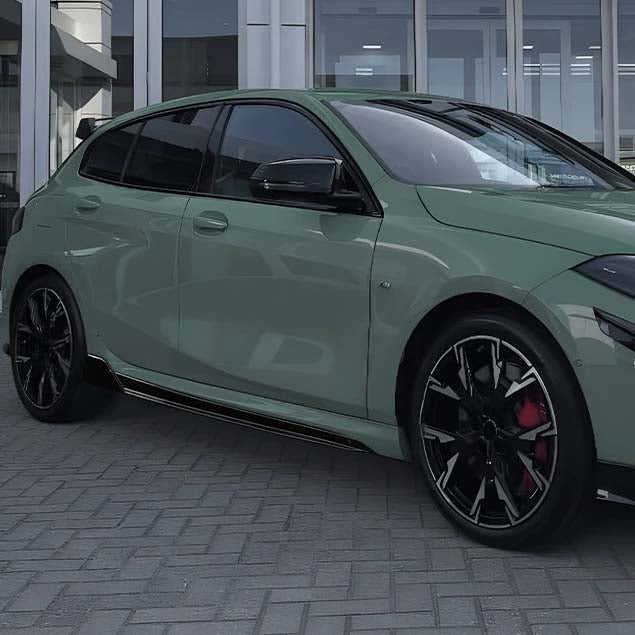 BMW F40/F70 1 SERIES & F44/F74 2 SERIES 2019+ GLOSS BLACK SIDE SKIRTS