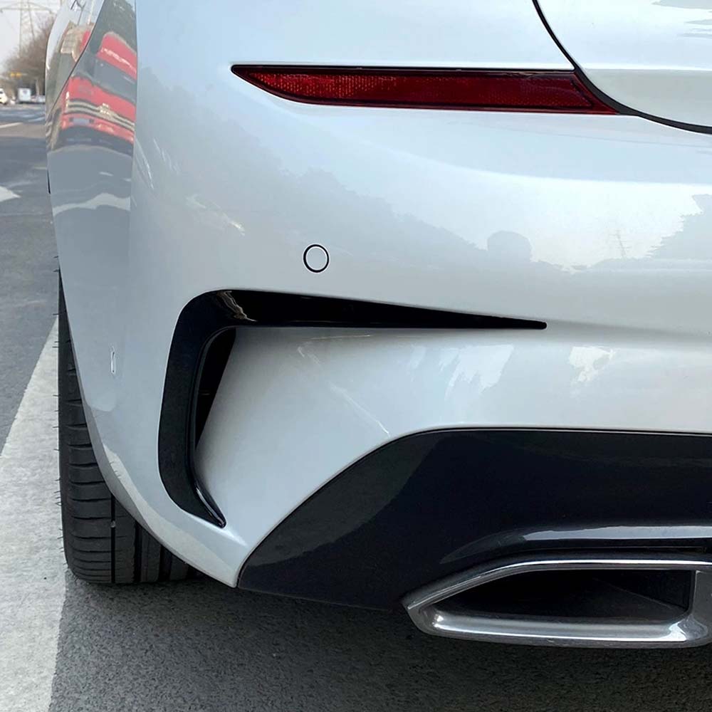 BMW G20/G21 3 SERIES 2018+ GLOSS BLACK REAR BUMPER TRIMS