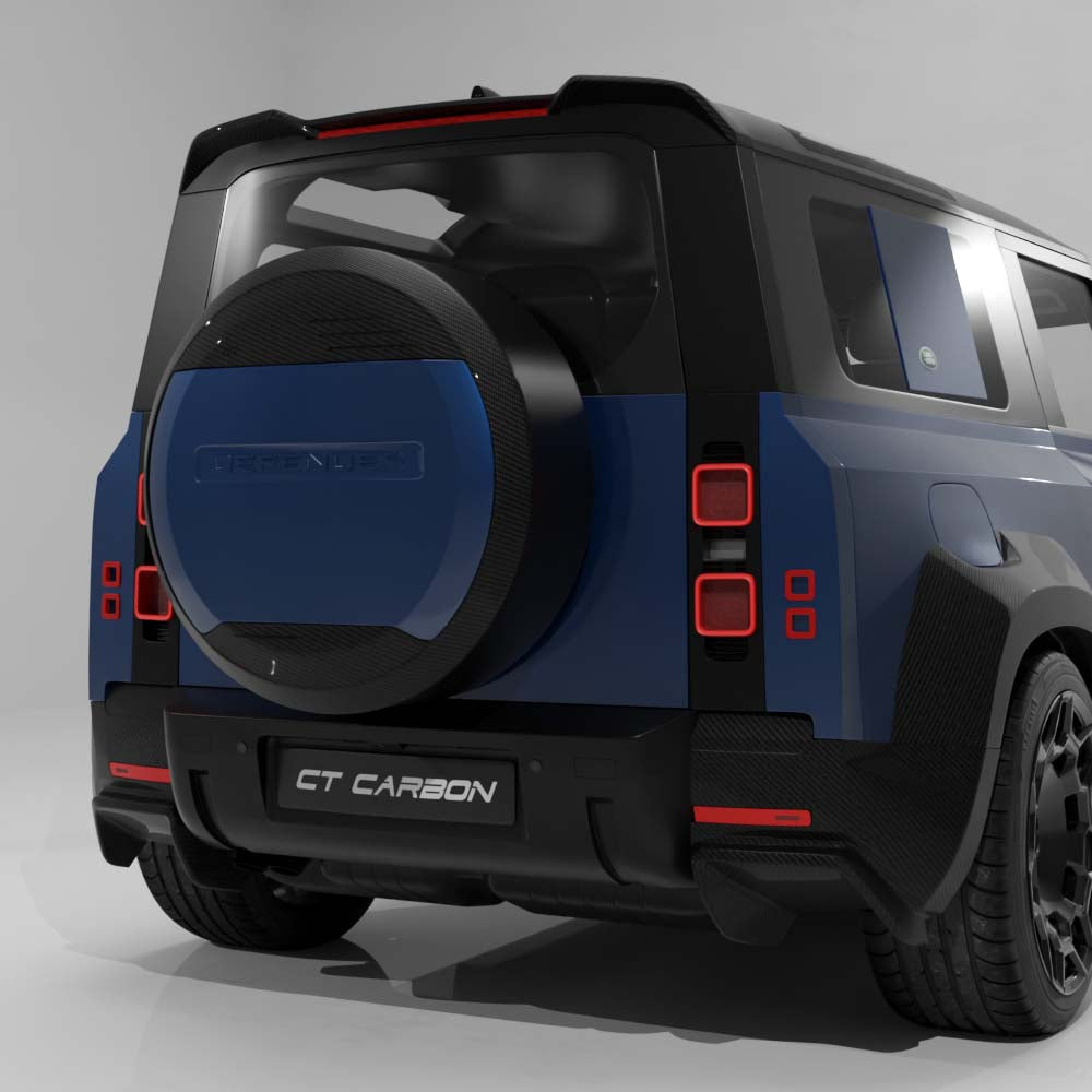 DEFENDER 90 L663 2020+ FULL CARBON FIBRE WIDE ARCH KIT - V2 - CT DESIGN