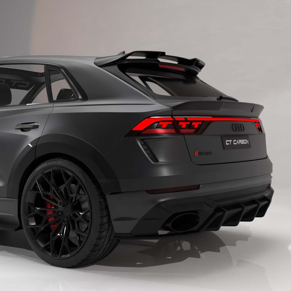 AUDI RSQ8 2025+ FACELIFT CARBON FIBRE ARCH EXTENSIONS - CT DESIGN