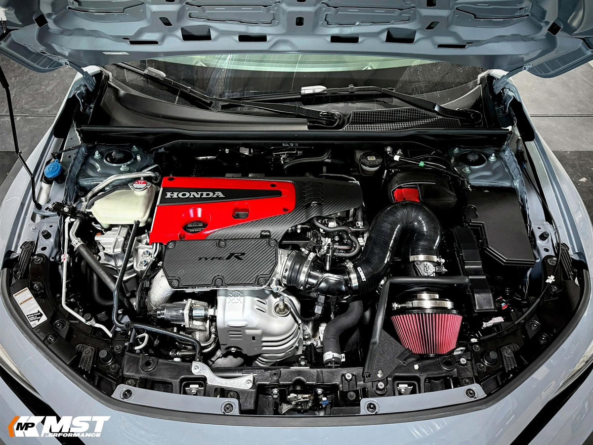 MST Performance Intake Induction Kit Air Filter Honda Civic K20 Type R FL5 Black
