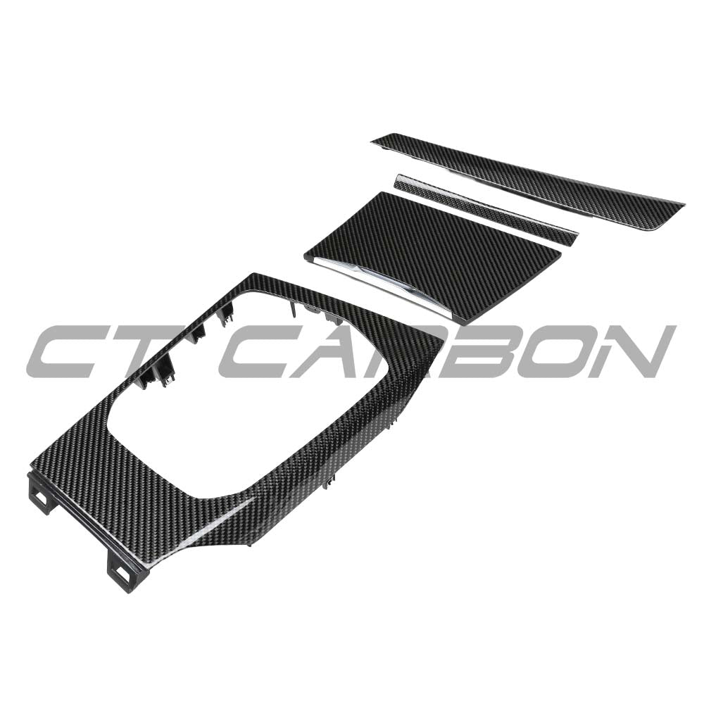 BMW GXX 2020-2021 CARBON FIBRE CENTER CONSOLE TRIM - RHD