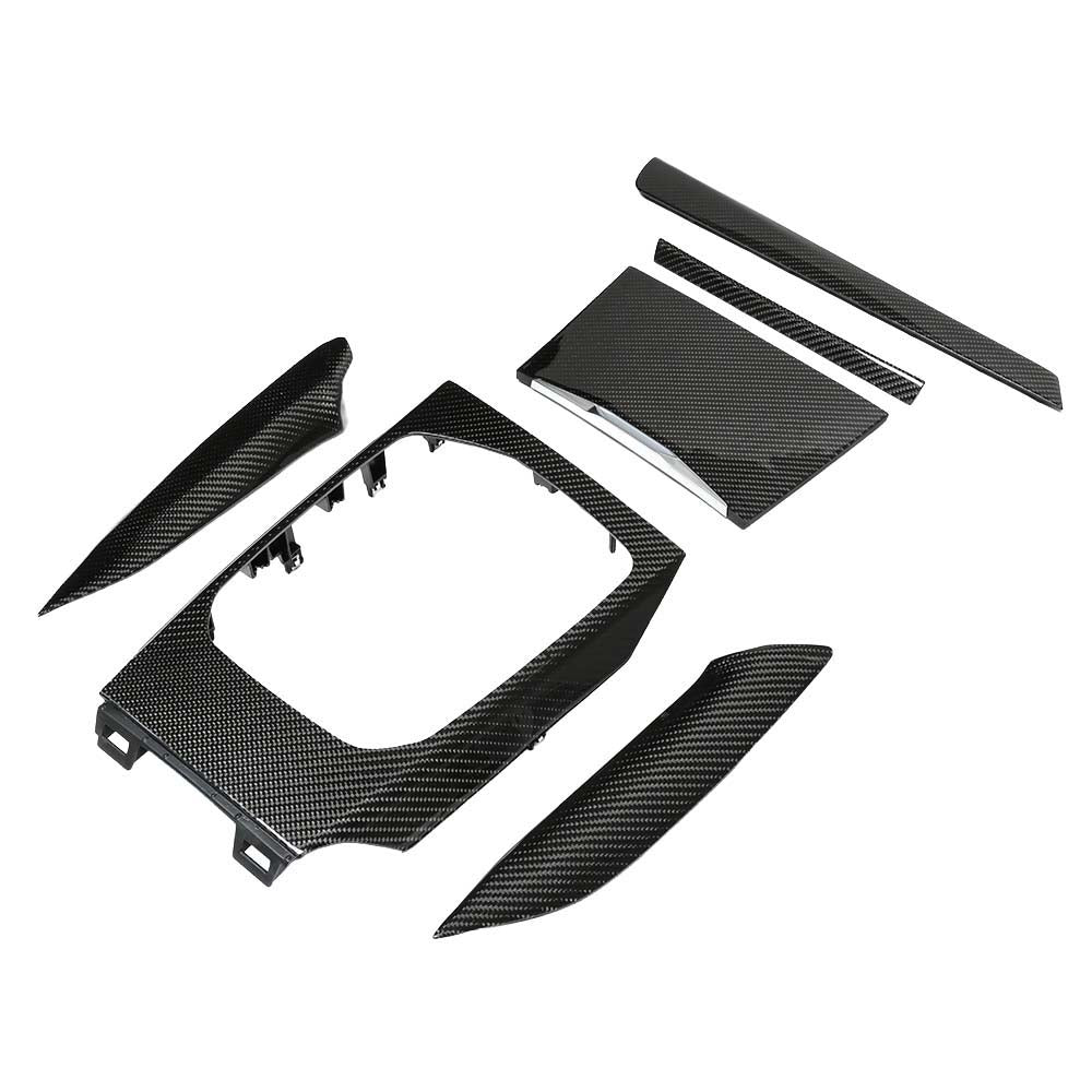 BMW GXX 2020-2021 CARBON FIBRE CENTER CONSOLE TRIM - LHD