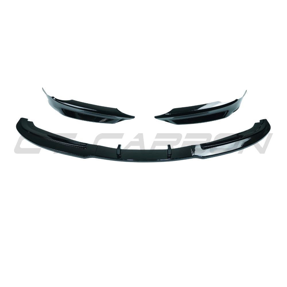 BMW 3 SERIES E90/E91 SE 2005-2009 GLOSS BLACK SPLITTER - V2